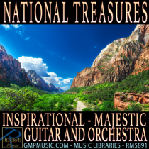 National Treasures Inspirational Majestic Guitar And Orchestra Cinematic Underscore Documentary