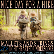 Nice Day For A Hike (Mallets And Chamber Orchestra - Light Hearted - Quirky - Minimalist Underscore)