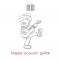 Happy Acoustic Guitar