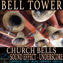 Bell Tower Church Bells Town Square Ambiance Underscore Sound Effect