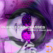 Purple Glasses Modern Disco Pop