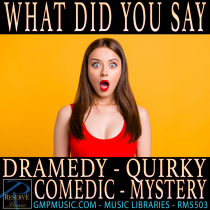 What Did You Say (Dramedy - Quirky - Comedic - Mystery)