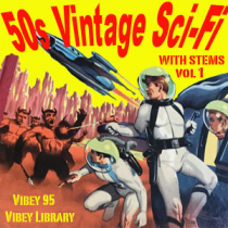 50s Vintage Sci Fi with stems volume 1