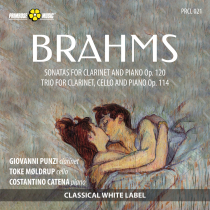 Brahms Sonatas for Clarinet and Piano Op 120 Trio for Clarinet Cello and Piano Op 114