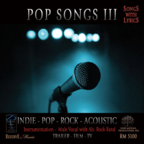 Pop Songs III (Indie-Pop-Rock-Acoustic)