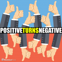 Positive Turns Negative