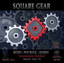 Square Gear (Retro-Pop Rock-Quirky, Rock Band)