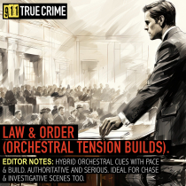 Law and Order Orchestral Tension Builds