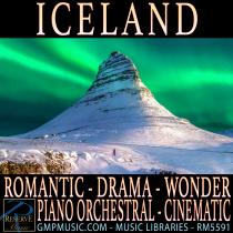 Iceland (Piano Orchestral Hybrid - Romantic - Drama - Emotional - Wonderment - Cinematic Underscore)