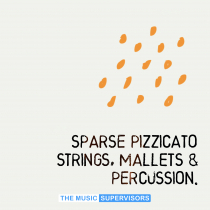 Sparse Pizzicato Strings Mallets and Perc